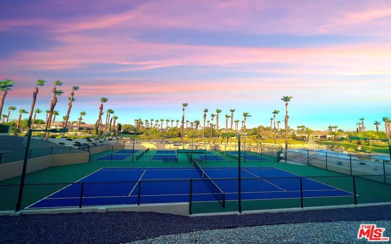 pickleball & tennis courts