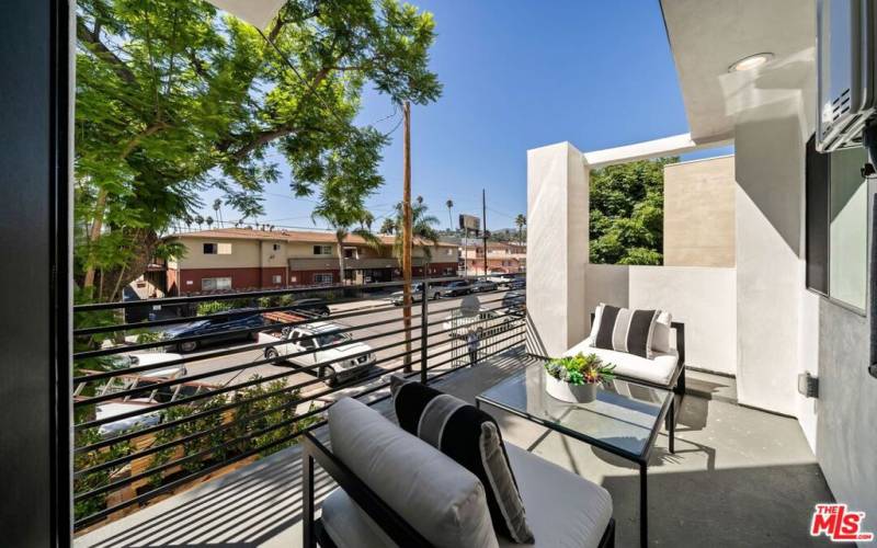 Private Balcony, Hollywood Sign