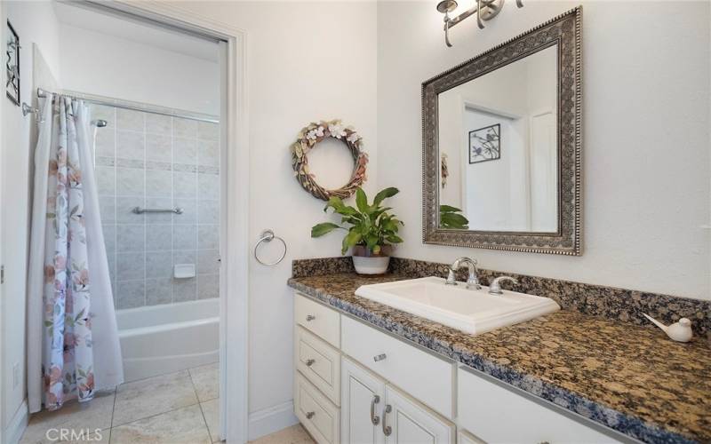 Shared Full size  Bathroom