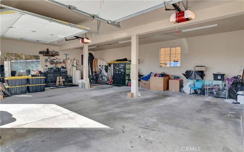 Over-sized garage