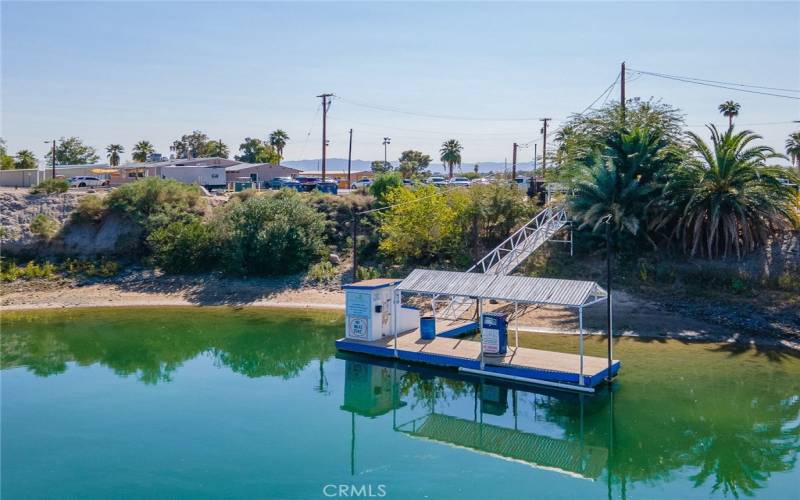 Floating Gas dock