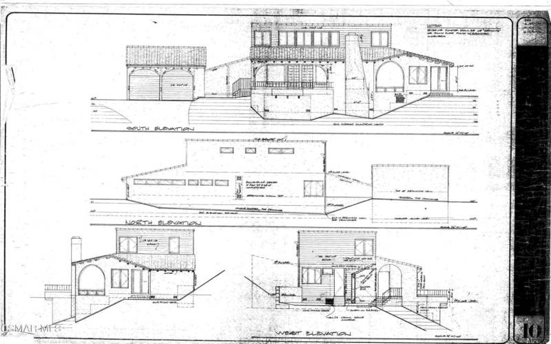 6 First & Second Floor W Roof Plans