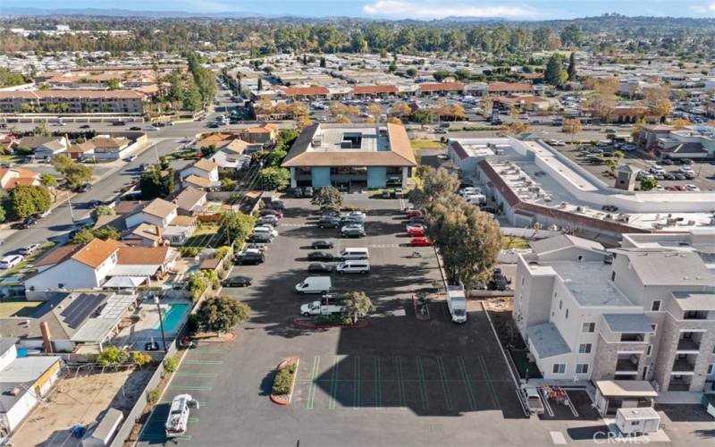 Parking Lot View -Plenty of spaces