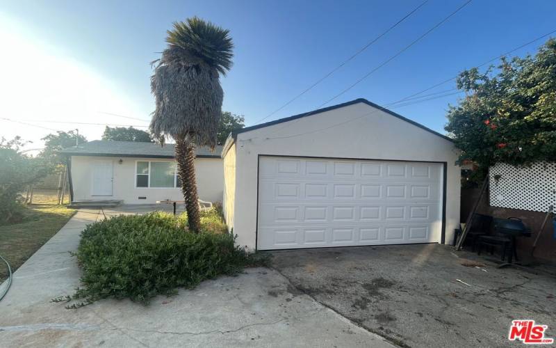 Front Yard and Garage