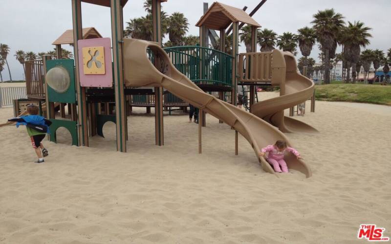 Children's playground nearby