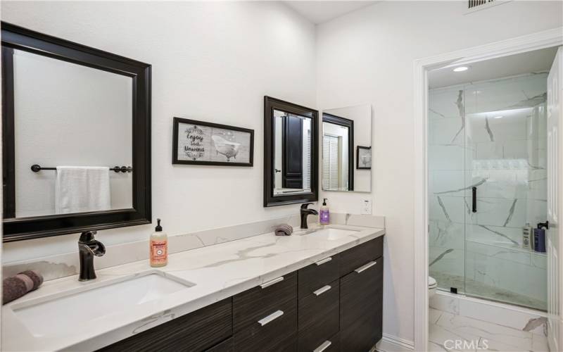 Master Bedroom has dual sinks