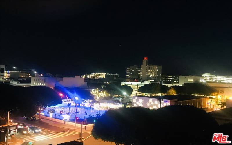 Stunning Night View from Balcony