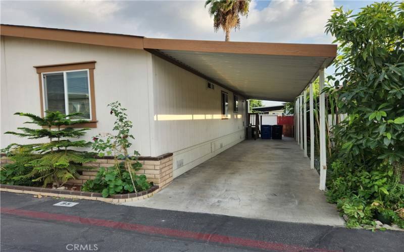 ront of Your New home taken from Angles Right carport