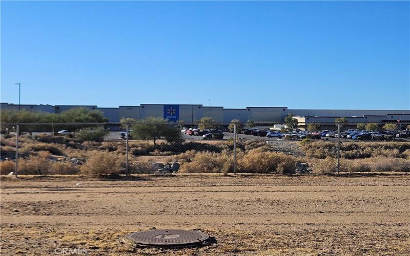 The Wal-Mart Distribution Center on the North side of the PIQ