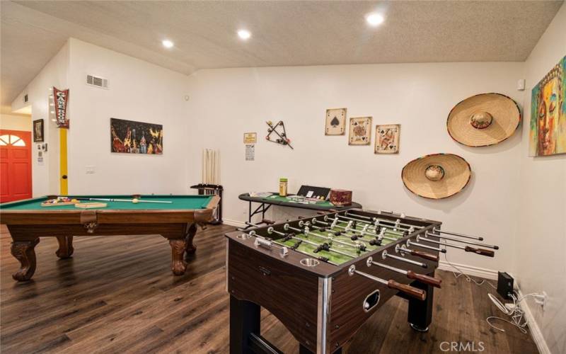 Fun For All and All For One. Professional Poker, Pool and Foosball table. All brand-new