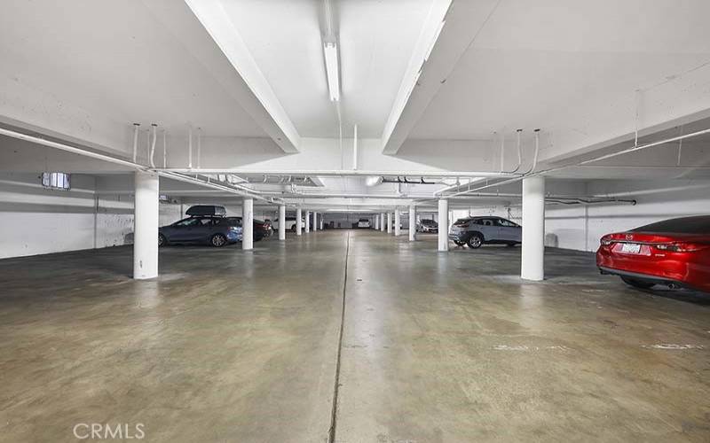 Secure 2 dedicated parking spaces underground gated parking!