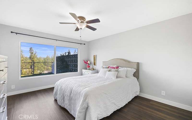 Master suite with newer windows showing the most incredible  view!