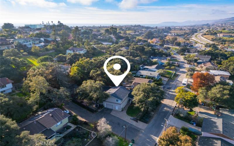 This special home is near iconic Pismo and Oceano beaches, with peak-a-boo views from the upstairs primary suite.