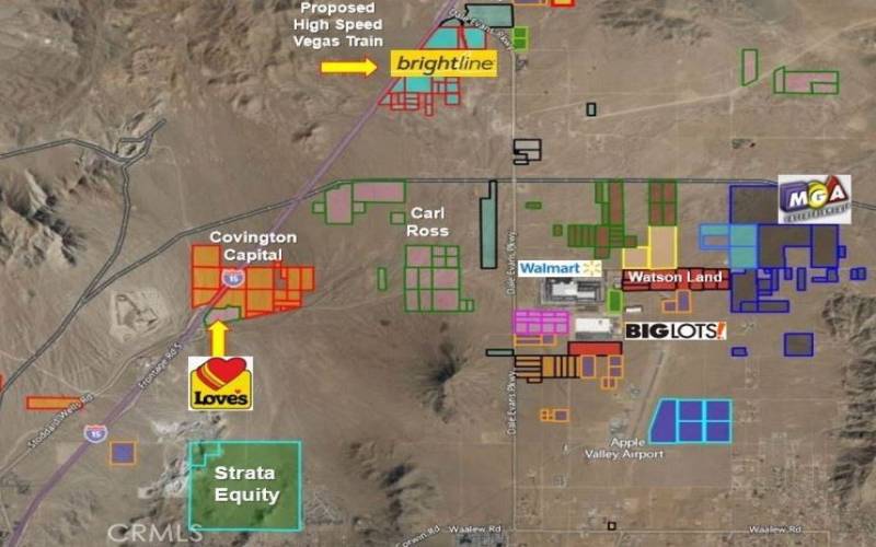 North Apple Valley Industrial Land Bankers & Proposed Industrial Development