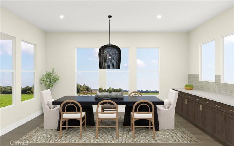 Casual Dining - Stello Spanish Contemporary - Bella Terra Collection at Tesoro

Photos have been virtually staged.  Home is still under construction.