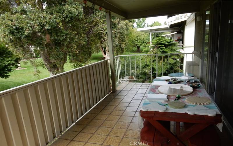 Your large covered patio/balcony to relax and unwind!