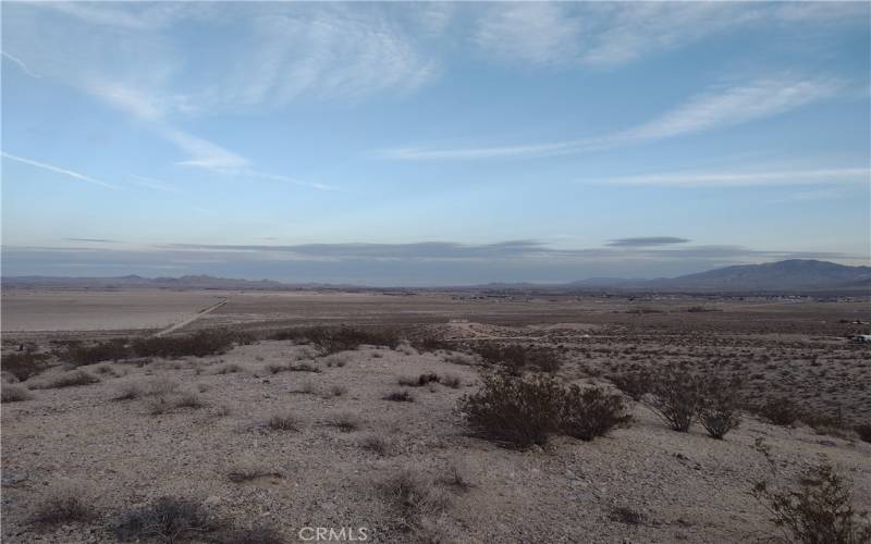 View from trail, looking towards 247