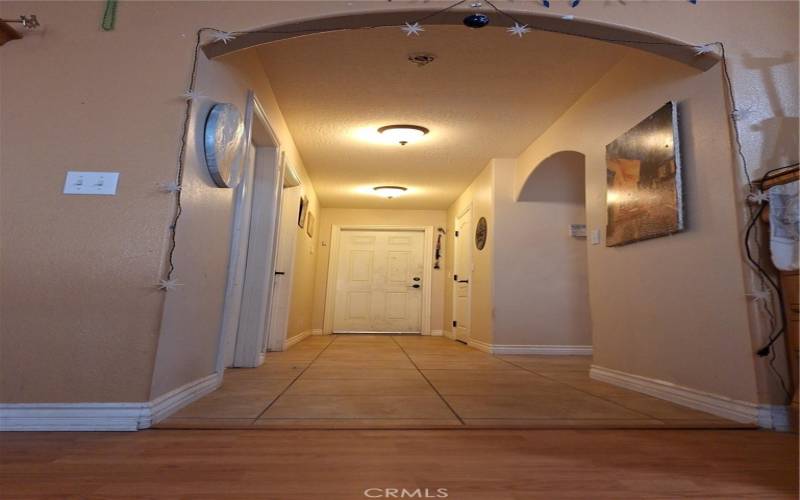 Downstairs hallway