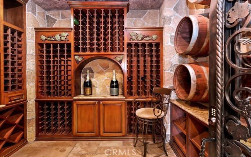 Incredible Wine Cellar with climate control
