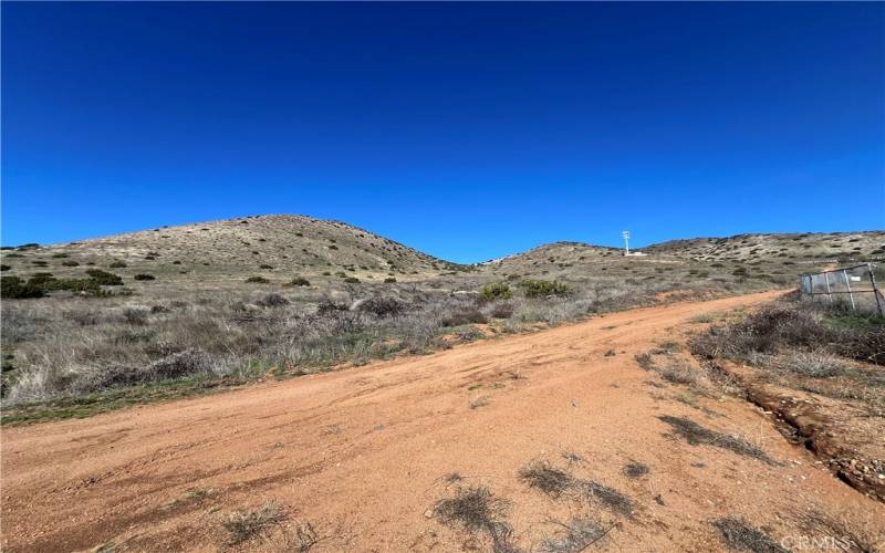 View from Private Dirt Road