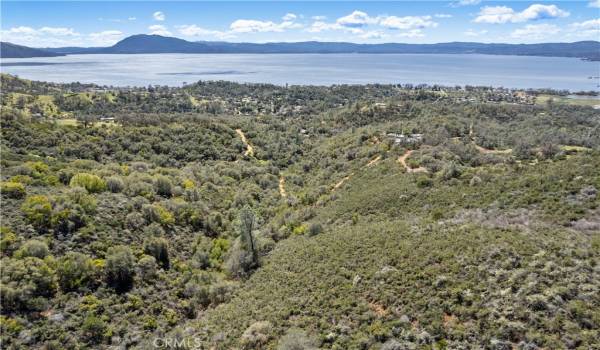 Looking Southwest to Clearlake from this property.