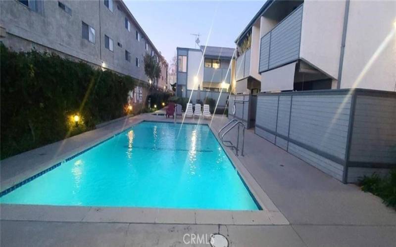 Pool and jacuzzi