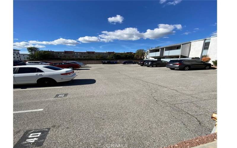 two car parking spaces close to condo entrance