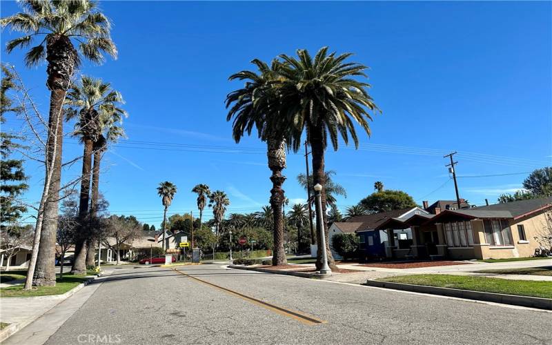 Historic Downtown Riverside Street view