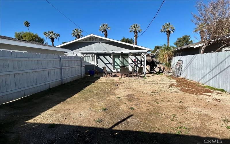 Front House Backyard