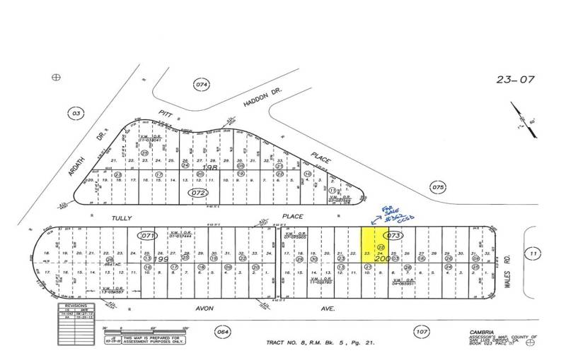 Double Lot, 50'x82.50', #362 CCSD.