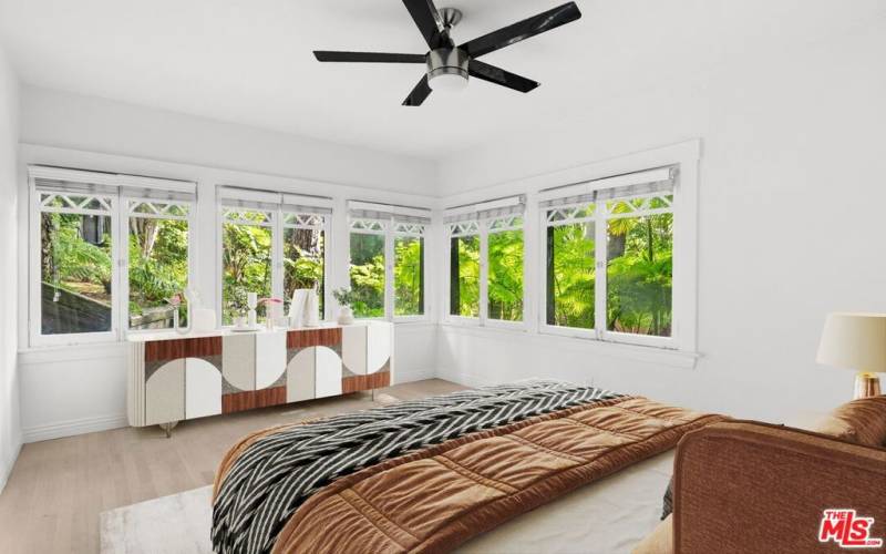 Bedroom Overlooking Resort-Style Lot - The Highland Estates