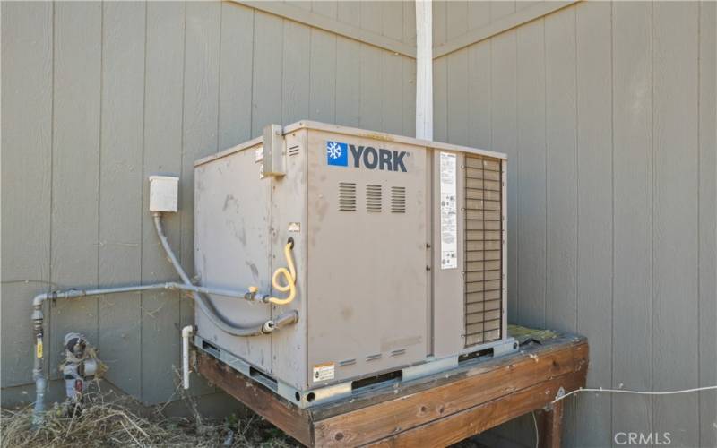 HVAC Package unit with propane heat.