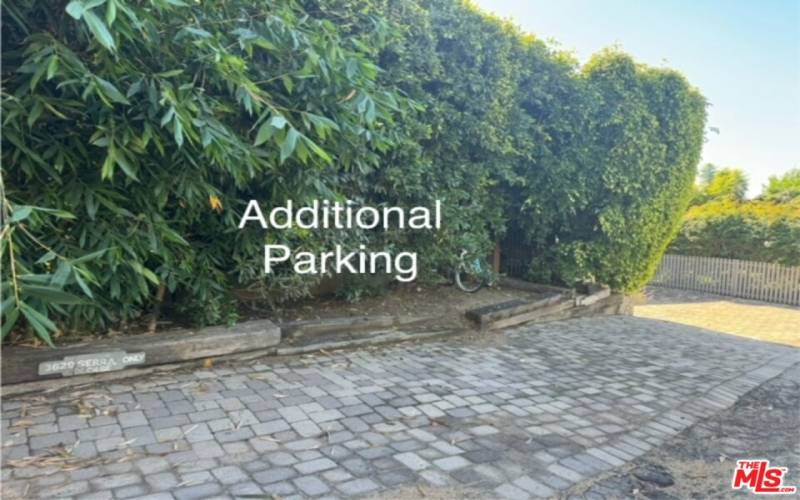 Two Additional Parking Spaces