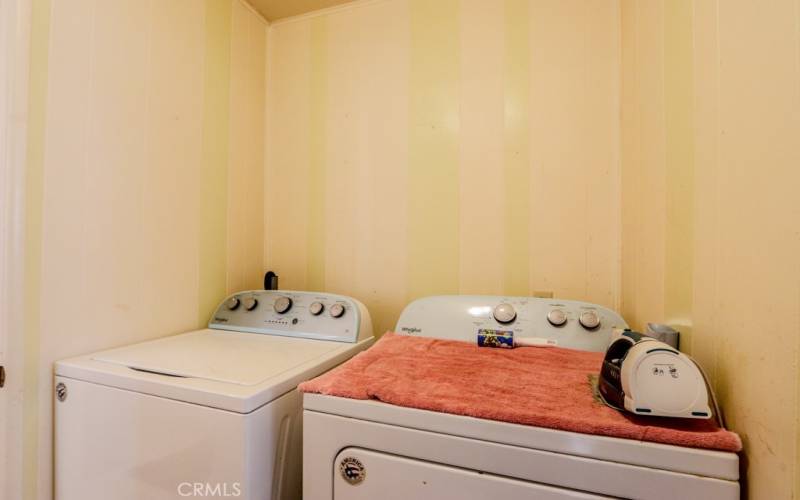 Separate Laundry Area