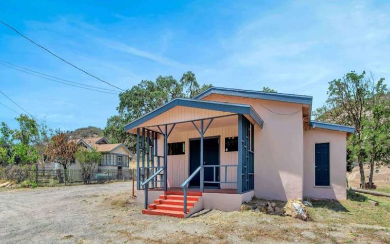 Adobe Club with adjacent 850 sf 2-bedroom home