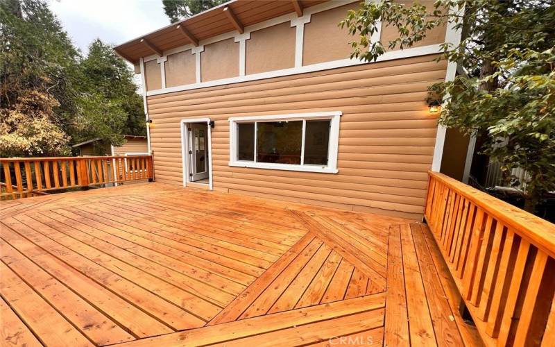 New Deck - Approximately 400 Square feet in size