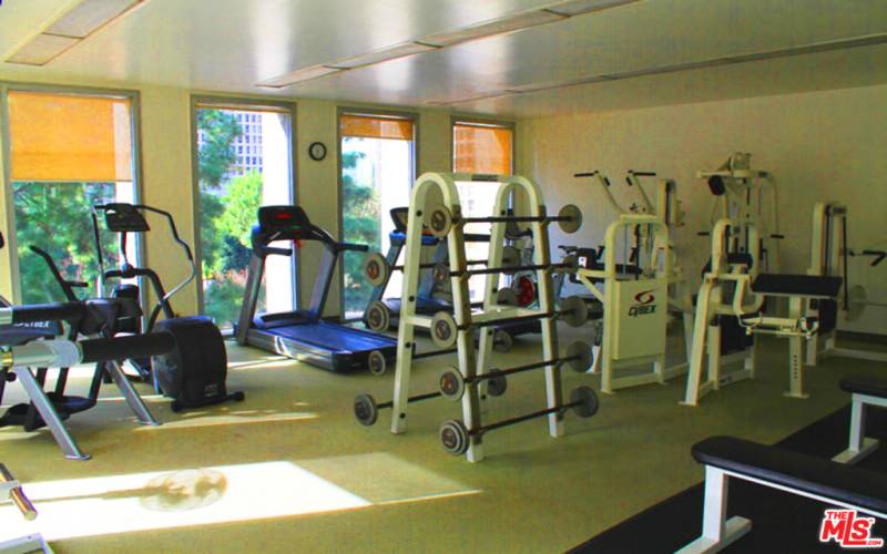 1 of 2 Fitness rooms
