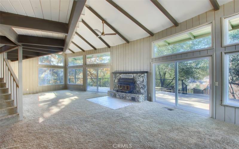 Livingroom Custom Home