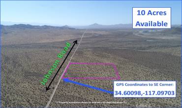 10 AC Sun Mesa Road, Apple Valley, California 92307, ,Land,Buy,10 AC Sun Mesa Road,HD23180596