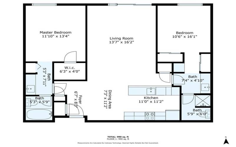 Floor Plan with measurements