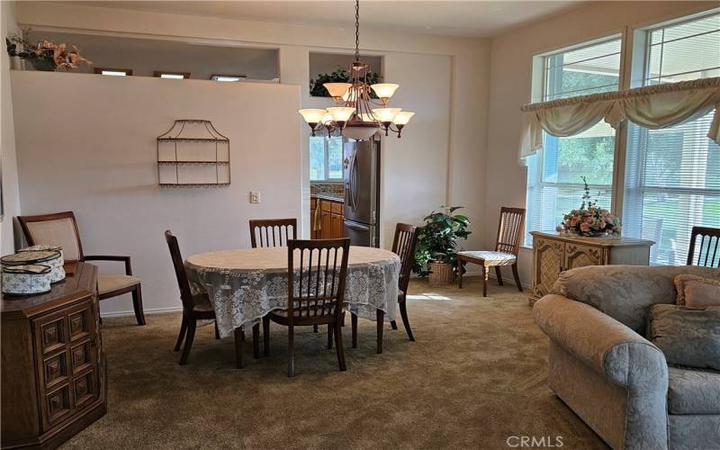 Dining room with golf course views!