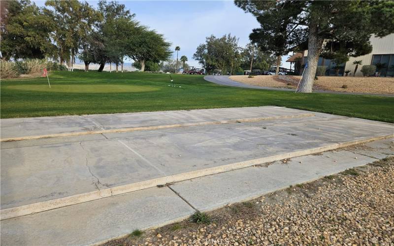 Shuffleboard Court