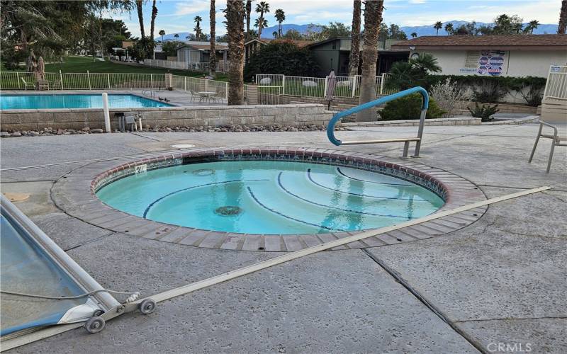 Jacuzzi at Clubhouse