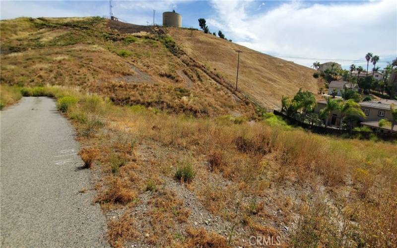 Looking South from Lot