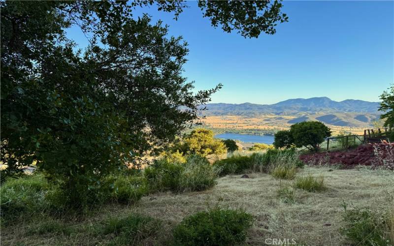 Looking out to Mt. St Helena.