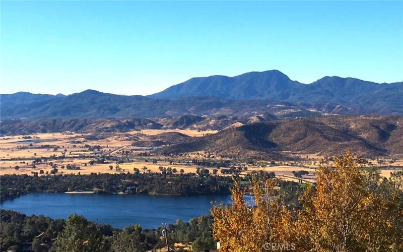 Overlooking Mt St Helena, Coyote Valley, and Hidden Valley Lake, this is only part of the sweeping, encompassing view to the south of the house. The in-person experience is just spectacular!