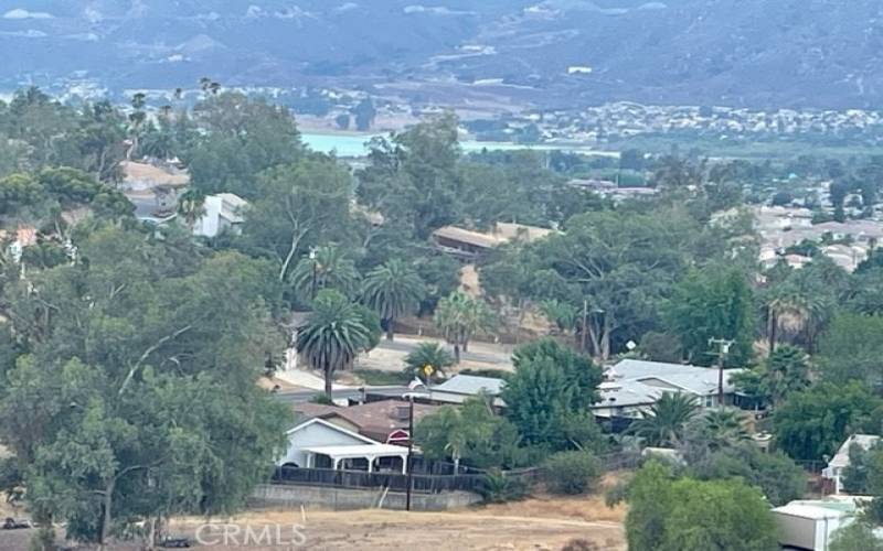 Zoomed View of Lake Elsinore
