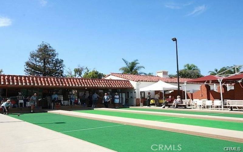 Lawn Bowling and Bocce ball