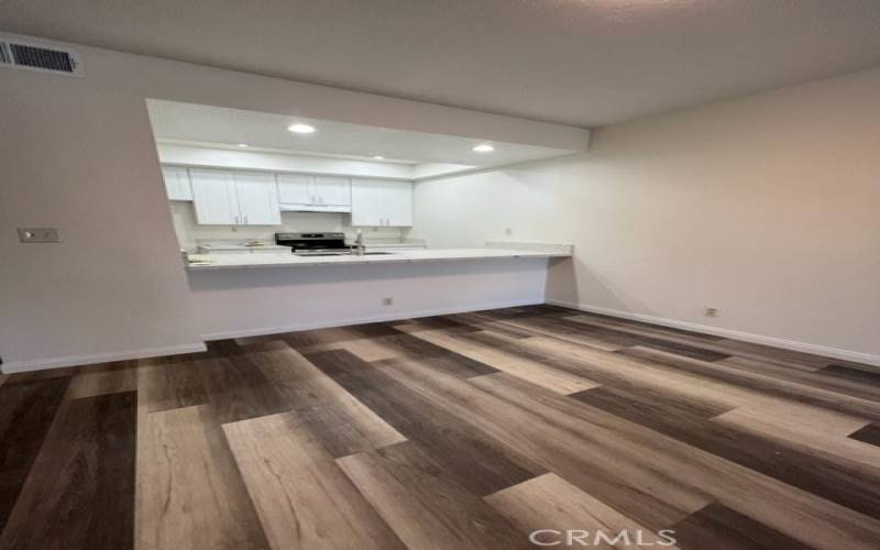 Kitchen dining area