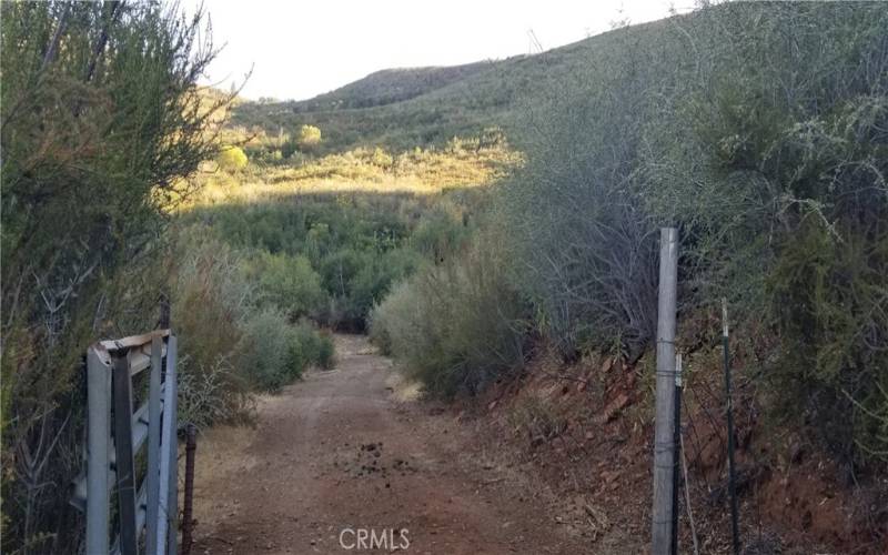 gate three, looking toward your mountain